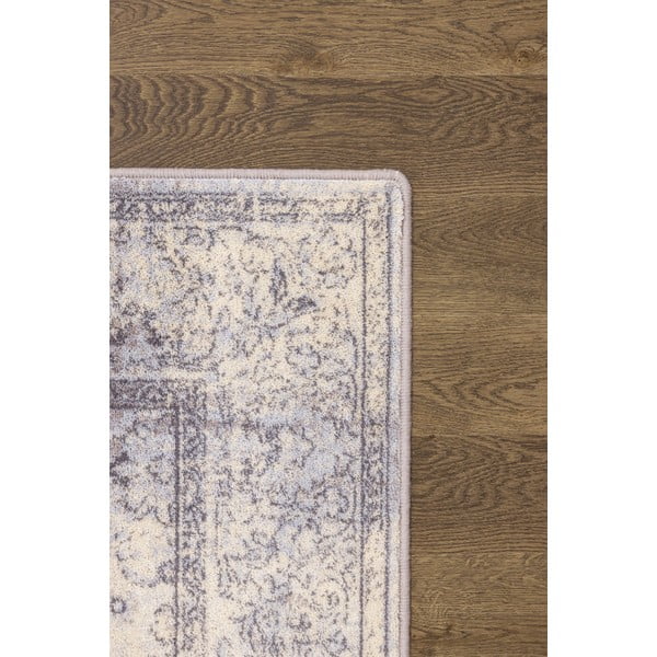 Krémszínű gyapjú szőnyeg 133x180 cm Jennifer – Agnella-image-3