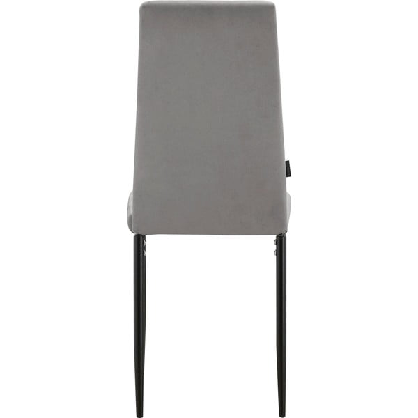 Szürke bársony étkezőszék szett 2 db-os Kelly – Støraa-image-4