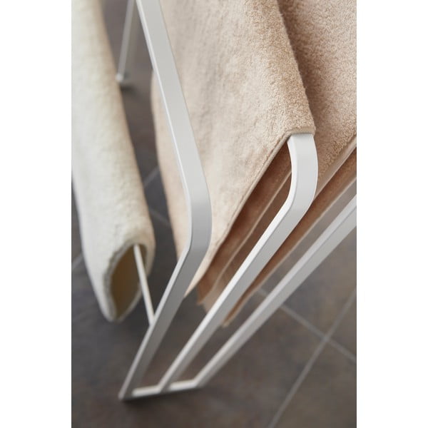 Tower fehér fém törölközőtartó - Yamazaki-image-3