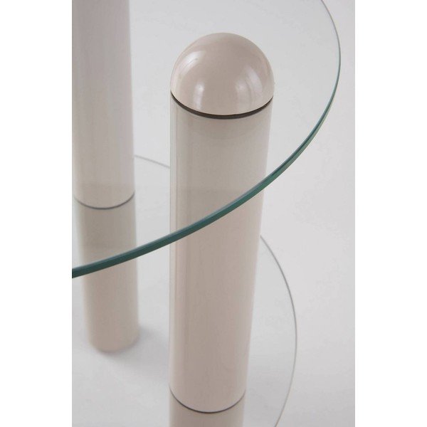 Üveg kerek tárolóasztal ø 48 cm Egan – Jotex-image-2
