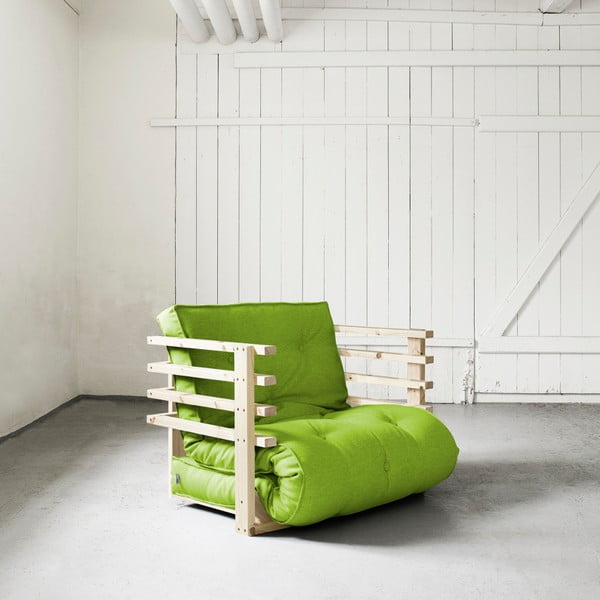 Funk Natural/Lime széthúzható fotel - Karup