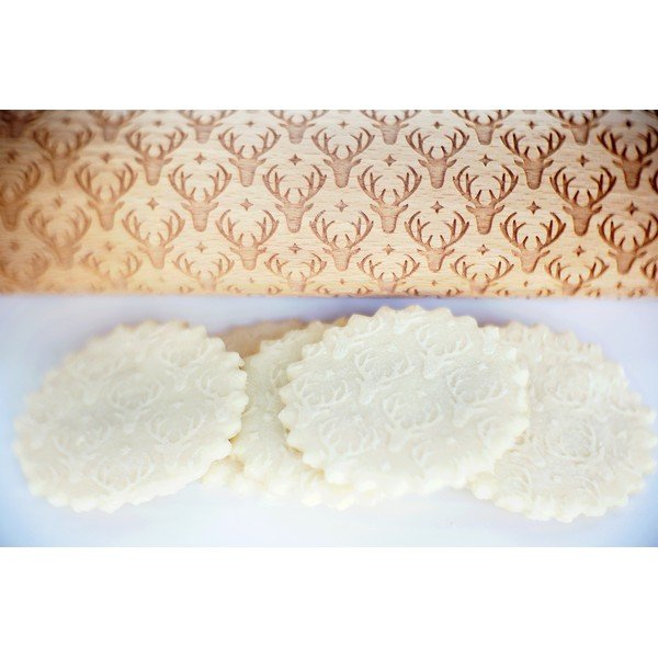 Reindeer karácsonyi dombornyomott sodrófa - Valek-image-4