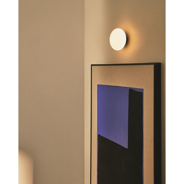 Fehér-fekete fali lámpa ø 15 cm Bamila – Kave Home-image-1