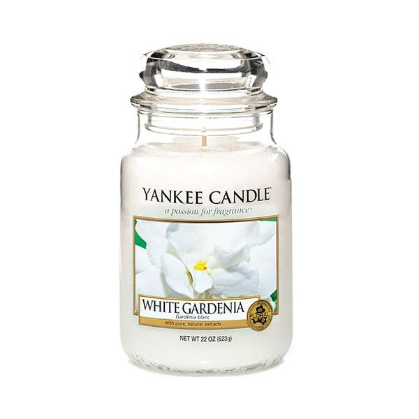 Fehér gardénia illatgyertya, égési idő 110-150 óra - Yankee Candle