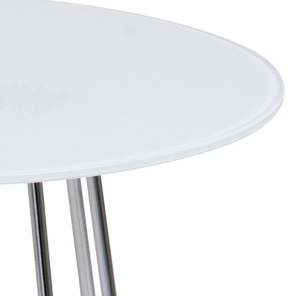 Casia fehér tárolóasztal, ⌀ 40 cm - Actona-image-3