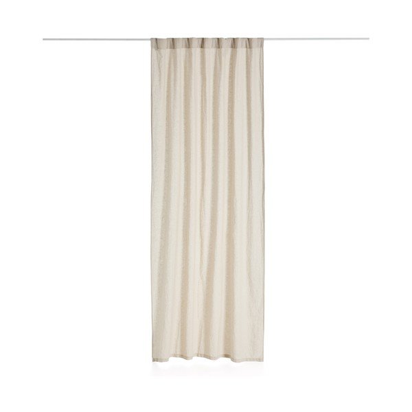 Bézs pamut függöny 140x270 cm Nolira – Kave Home