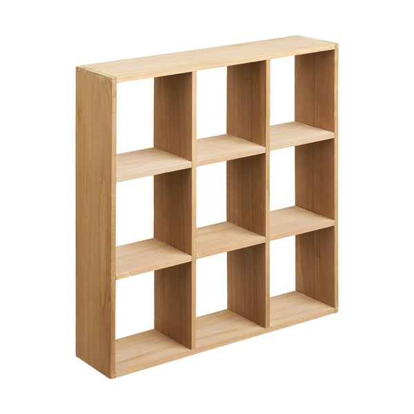 Natúr színű többszintes borovi fenyő fali polc 46 cm Moss – House Nordic-image-2