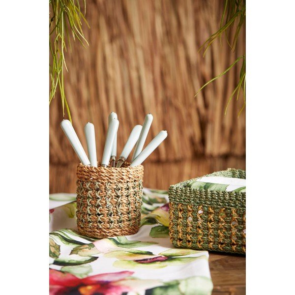 Textil tárolókosár szett 2 db-os Abaka – Côté Table-image-1