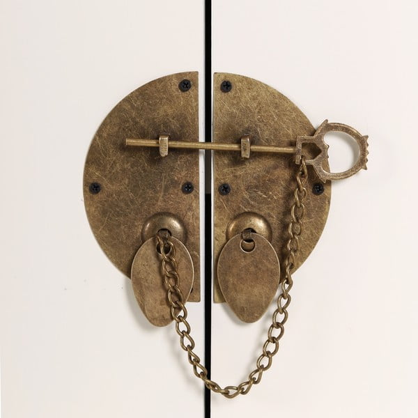 Fehér alacsony komód 130x50,5 cm Oriente – Ixia-image-1