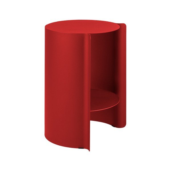 Acél kerek tárolóasztal ø 32 cm Wa – noo.ma-image-3