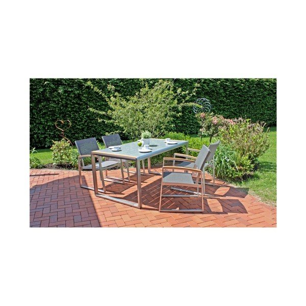 Szürke kerti fotel Ava – Garden Pleasure-image-2