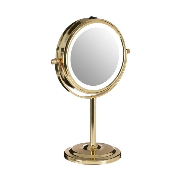 Kozmetikai tükör világítással-nagyítós (kétszeres nagyítás) ø 15 cm Cassini – Premier Housewares