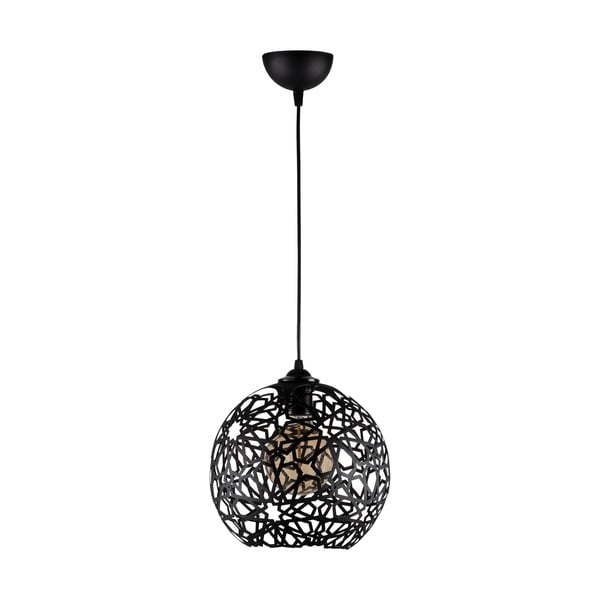 Fekete függőlámpa ø 25 cm Fellini – Opviq lights-image-3