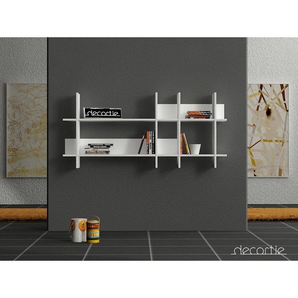 Beads fehér könyvespolc-image-1