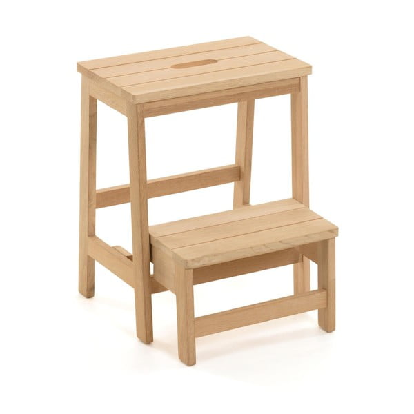 Natúr színű nyírfa ülőke Nell – Kave Home