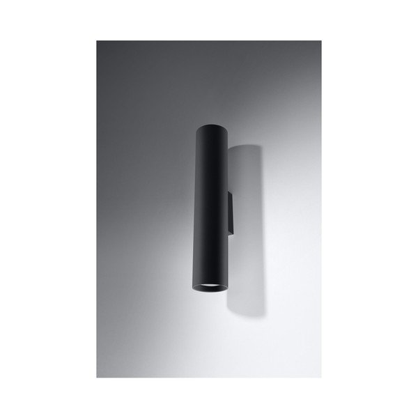 Castro II fekete falilámpa - Sollux-image-2