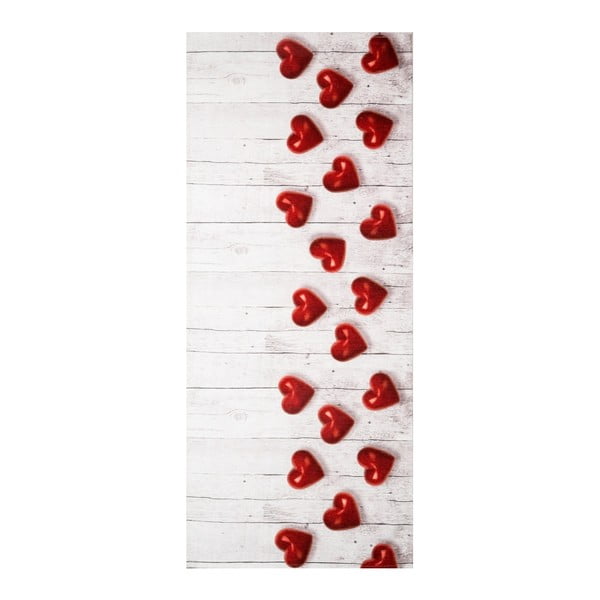 Hearts fokozottan ellenálló szőnyeg, 58 x 80 cm - Floorita