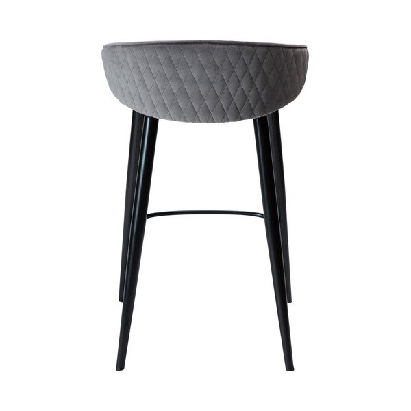 Szürke bársony bárszék 80 cm Dual – DAN-FORM Denmark-image-4