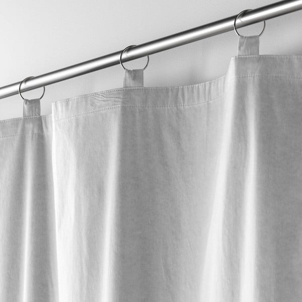 Világosszürke függöny 130x230 cm – douceur d'intérieur-image-1