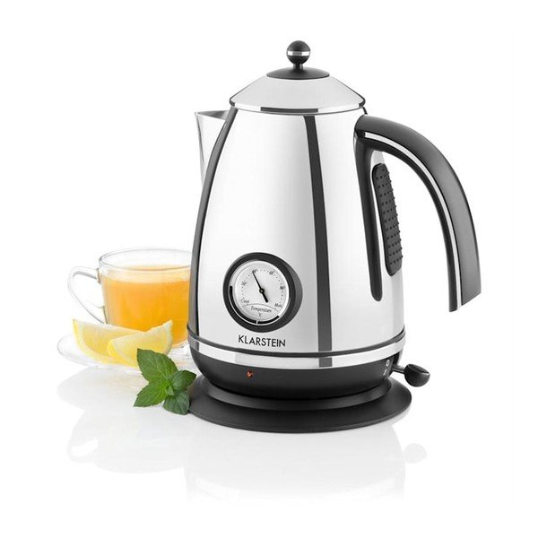 Aquavita Chalet ezüstszínű vízforraló - Klarstein-image-2