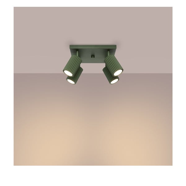 Zöld spotlámpa 25x25 cm Gleam – Sollux-image-2