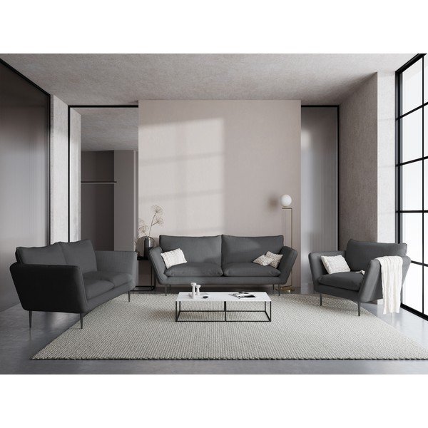 Verveine szürke kanapé, szélesség 175 cm - Mazzini Sofas-image-1