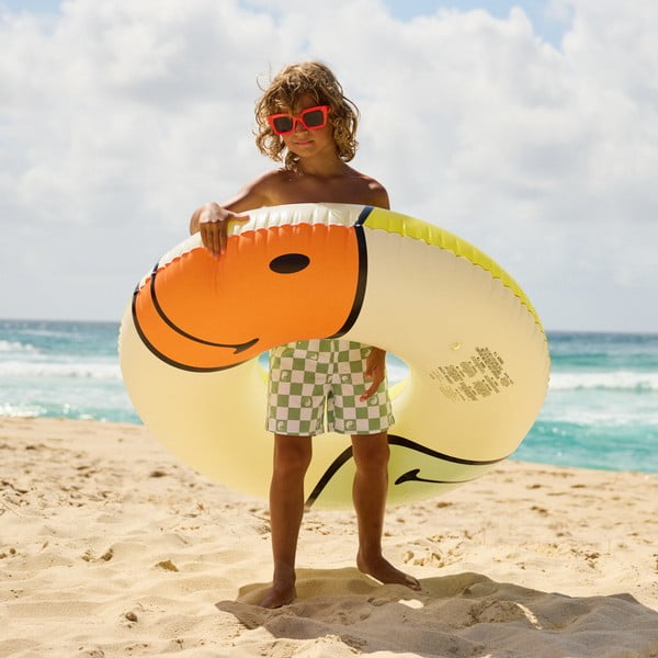 Smiley úszógumi, ø 110 cm - Sunnylife-image-2