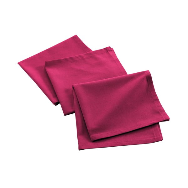 Textil szalvéta szett 3 db-os 40x40 cm Mistral – douceur d'intérieur