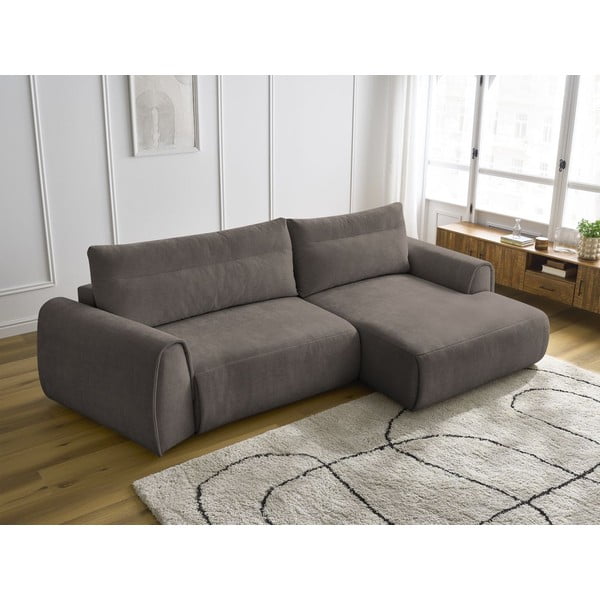 Barna sarokkanapé Aden – Bobochic Paris-image-1