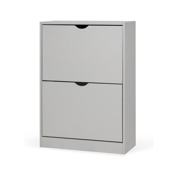 Szürke billenő ajtós cipőtartó 50x82x24 cm Stelo – Bonami Essentials