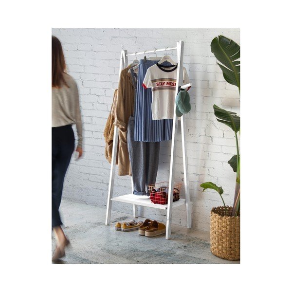 Rack fehér ruhaállvány - Really Nice Things-image-4