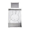 Pamut gyerek ágyneműhuzat babaágyhoz 100x135 cm Miffy – Roba