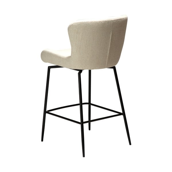 Krémszínű kárpitozott bárszék (ülésmagasság 67,5 cm) Glam – DAN-FORM Denmark-image-3