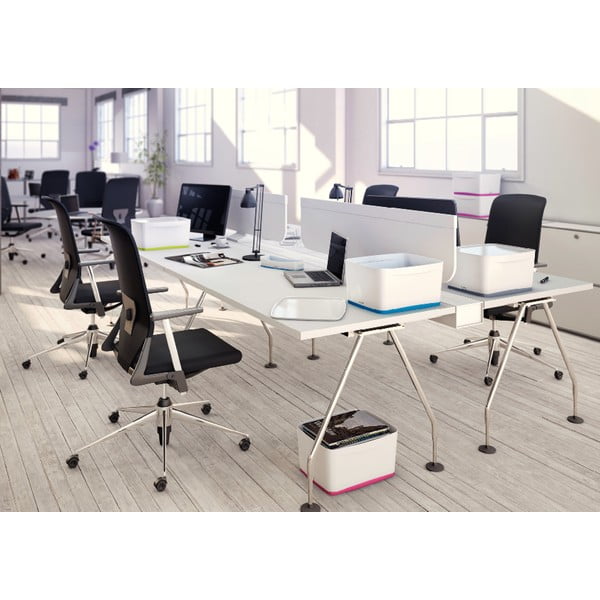 Fehér-kék fedeles műanyag tárolódoboz 32x38.5x20 cm MyBox – Leitz-image-3