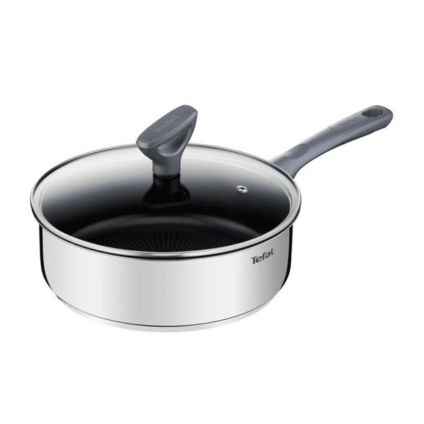 Rozsdamentes acél serpenyő fedővel ø 24 cm Daily Cook – Tefal