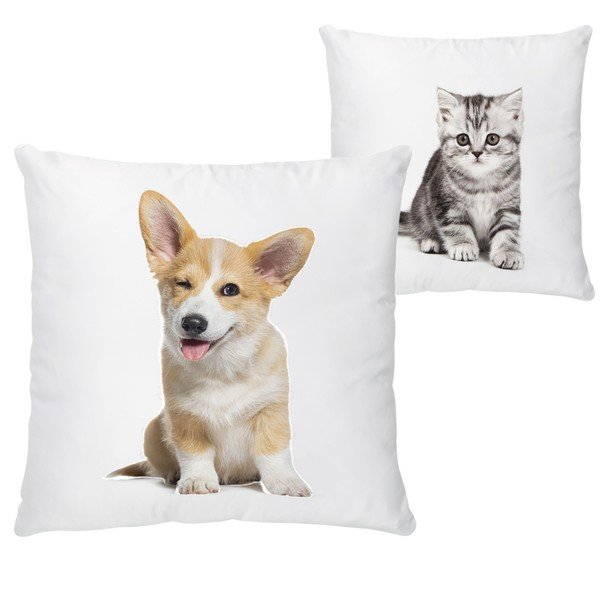 Pamut-szatén gyerek párna 45x45 cm The Cutest Ones – Butter Kings