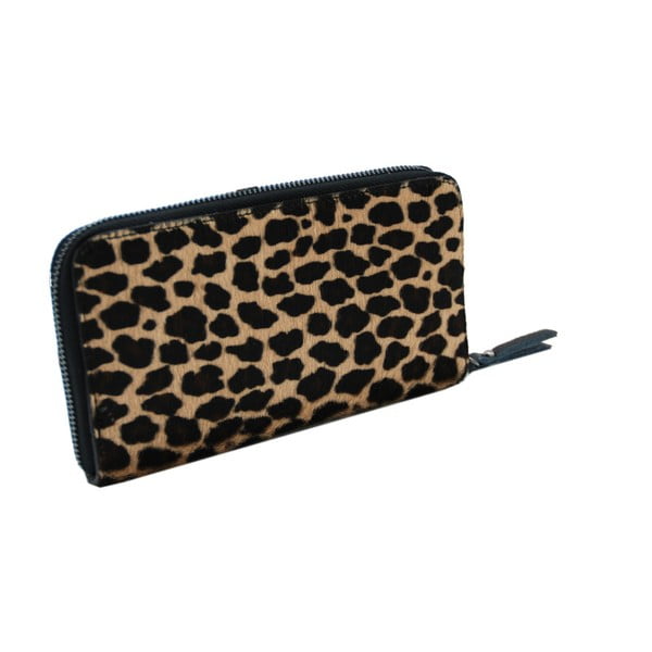 Leopard S mintás pénztárca bőrből - Andrea Cardone