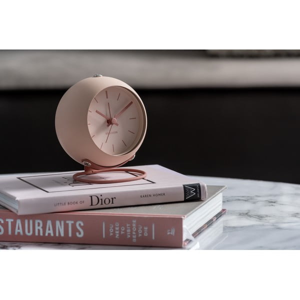 Ébresztőóra ø 9,5 cm Nirvana Globe – Karlsson-image-1