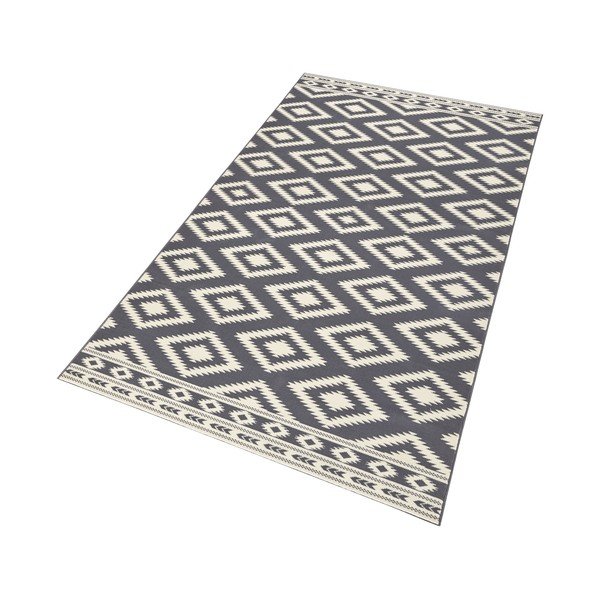Gloria Ethno szürke-krémszínű futószőnyeg, 80 x 300 cm - Hanse Home-image-3
