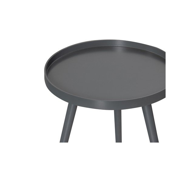 Sasha sötétszürke tárolóasztal, ø 41 cm - WOOOD-image-3