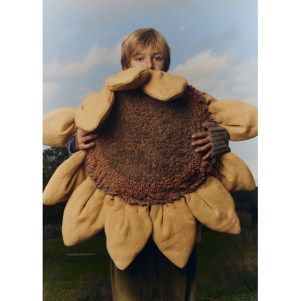 Pamut gyerek párna 90x90 cm Sunflower – Lorena Canals-image-4