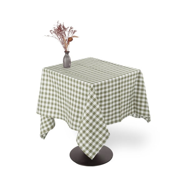 Pamut asztalterítő 150x150 cm Gingham – Tiseco Home Studio-image-3
