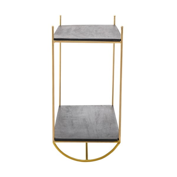 Carly szürke polc aranyszínű részletekkel - Bloomingville-image-2