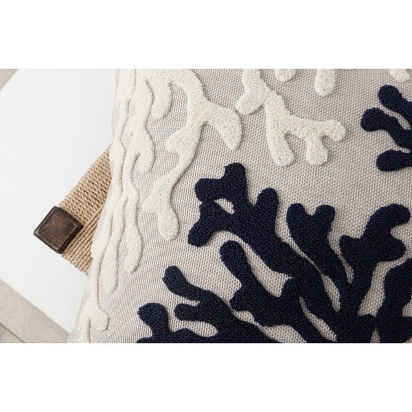 Len díszpárna 43x43 cm Mercan – Mioli Decor-image-3