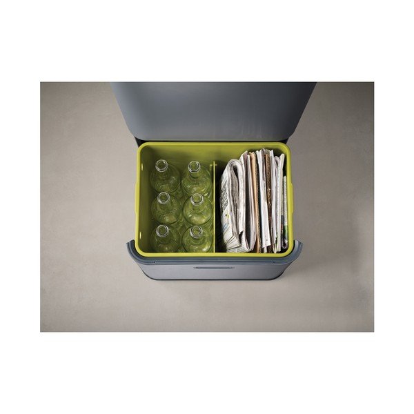 IntelligentWaste Totem 48 szürke hulladékgyűjtő- Joseph Joseph-image-3