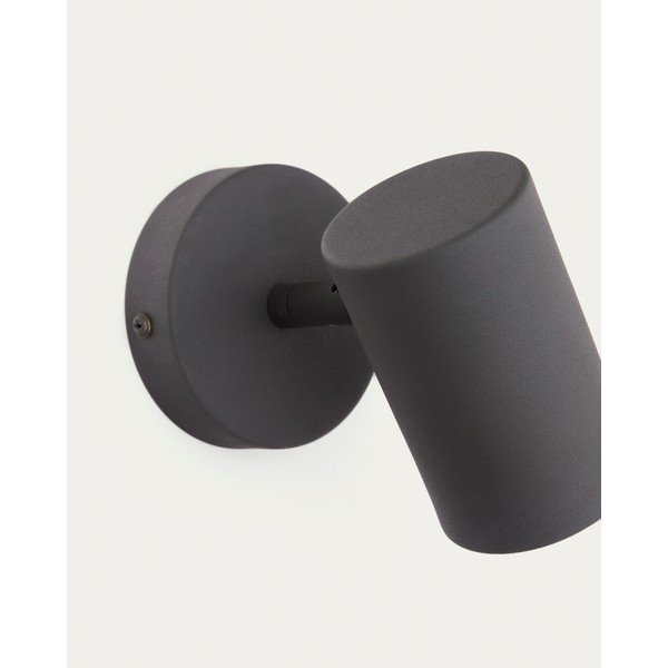 Fekete fém fali lámpa Manie – Kave Home-image-4