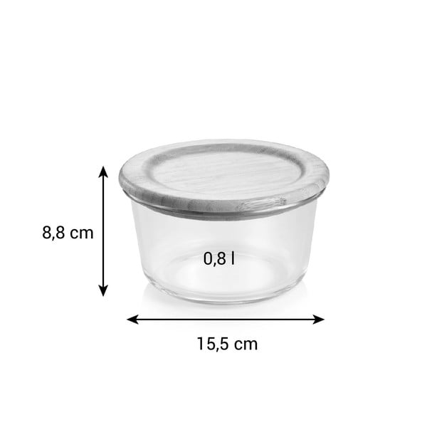 Élelmiszertartó üveg doboz Online – Tescoma-image-1