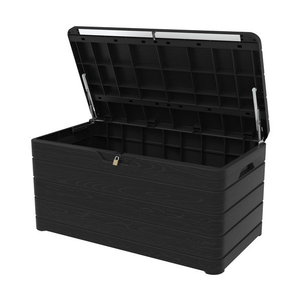 Sötétszürke kerti tárolódoboz Dolomiti – Toomax-image-2