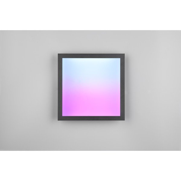 Fekete LED mennyezeti lámpa 29.5x29.5 cm Beta – Reality-image-2