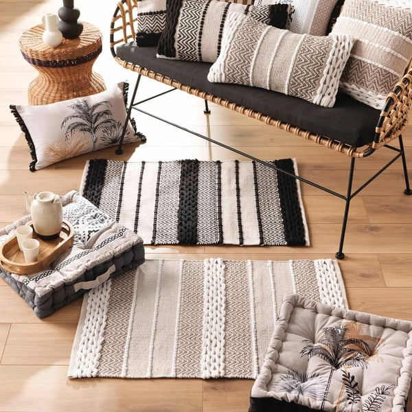 Szürke ülőzsák Malaika – douceur d'intérieur-image-1